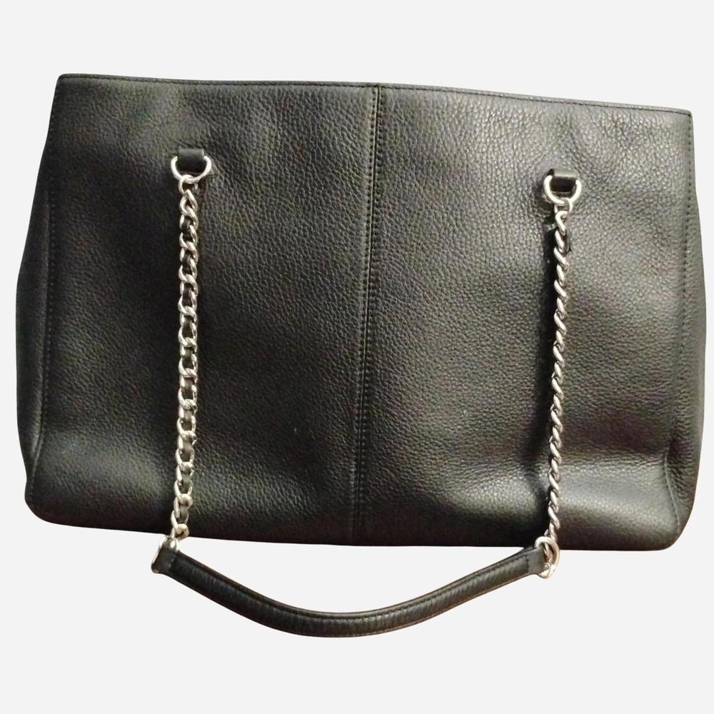 Karl Lagerfeld Black Chain Shoulder Bag - Picture 2 of 16